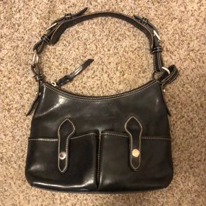 Dooney & Bourke black leather purse